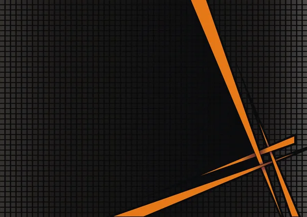 Hintergrund schwarz orange disco — Stockvektor