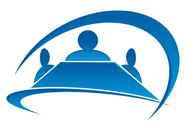 Logo-Konferenzraum — Stockfoto