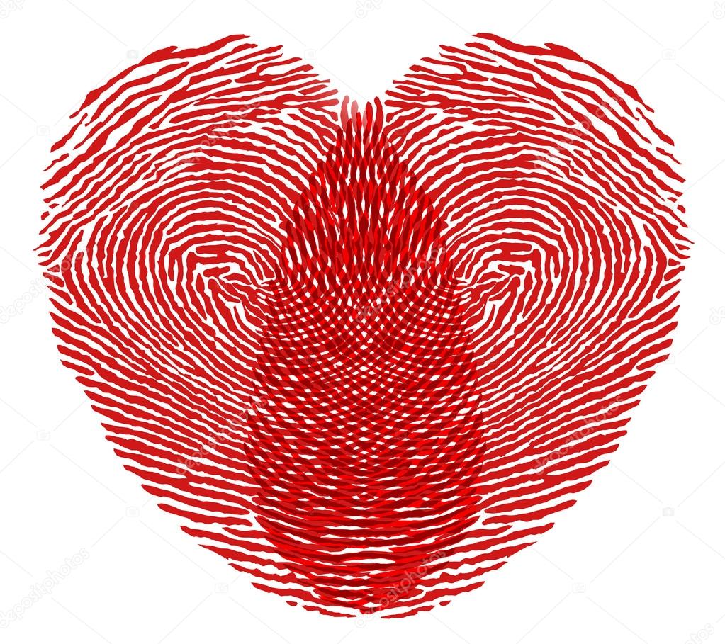 heart fingerprint