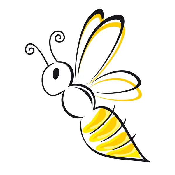 Μέλισσα τυποποιημένο — Διανυσματικό Αρχείο