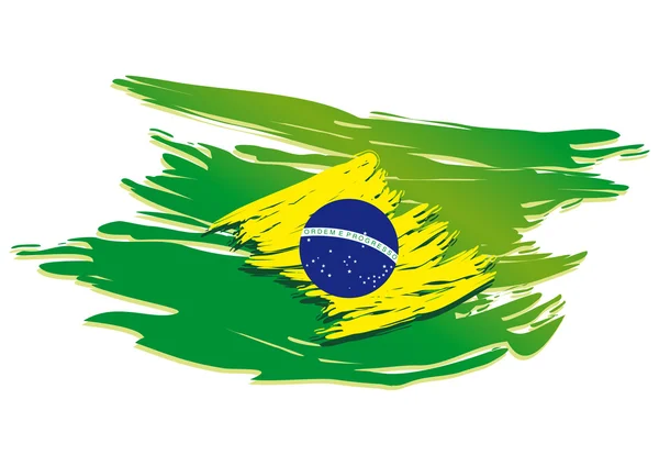 Σημαία της Βραζιλίας τυποποιημένο — Διανυσματικό Αρχείο