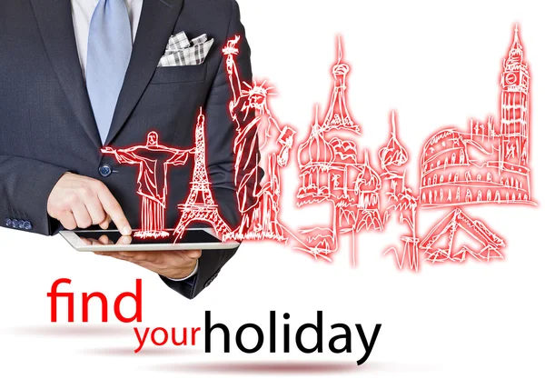 Find your holiday — Stock Photo, Image