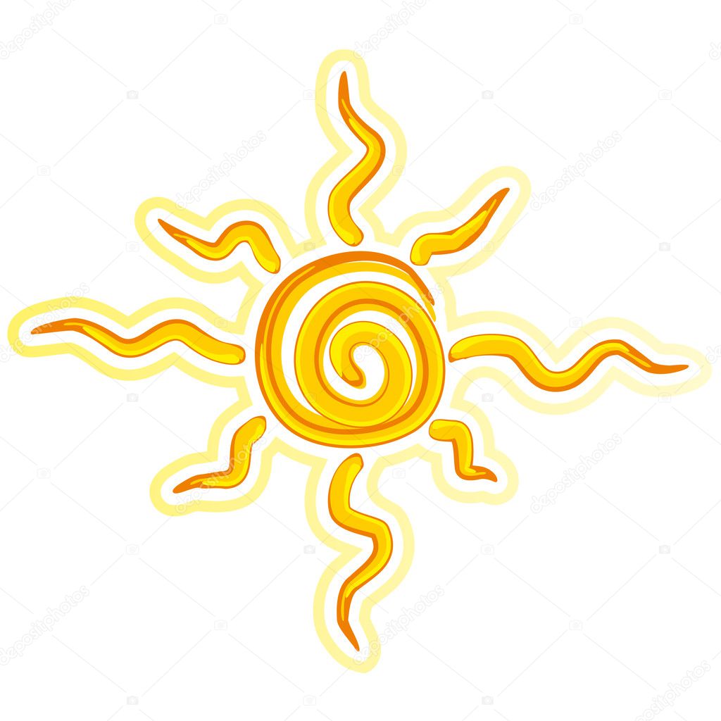 sun stylized