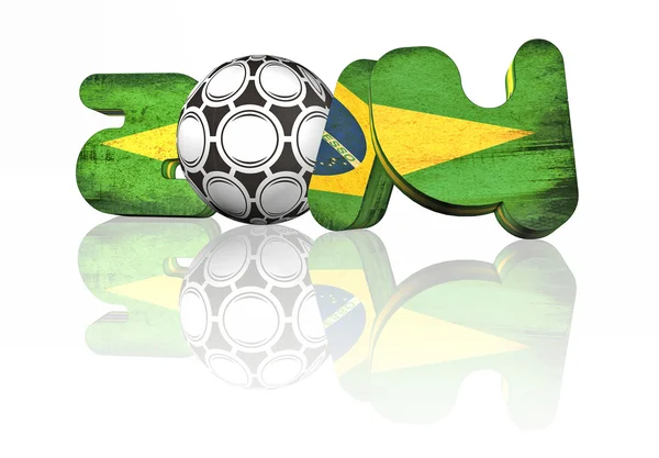 2014 fifa world cup brazil — Stock Photo, Image