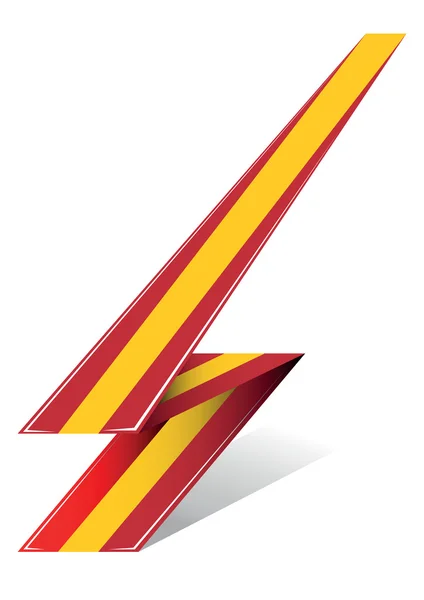 Spain arrow — Stock Vector