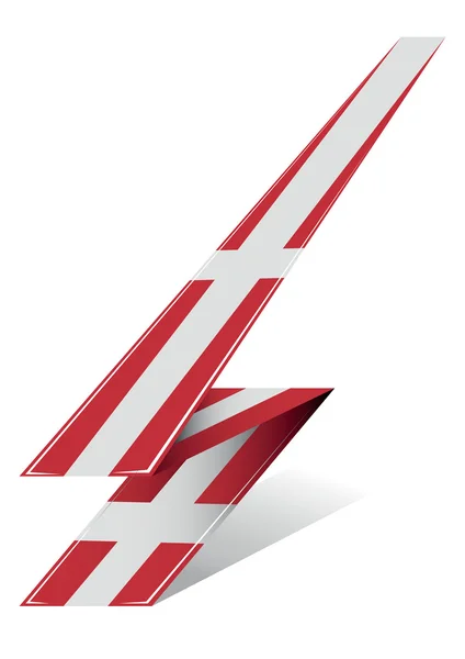 Switzerland arrow — Stock Vector