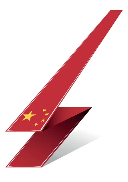 Flecha china — Vector de stock