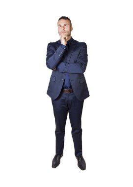 iş adamı, düşünüyor