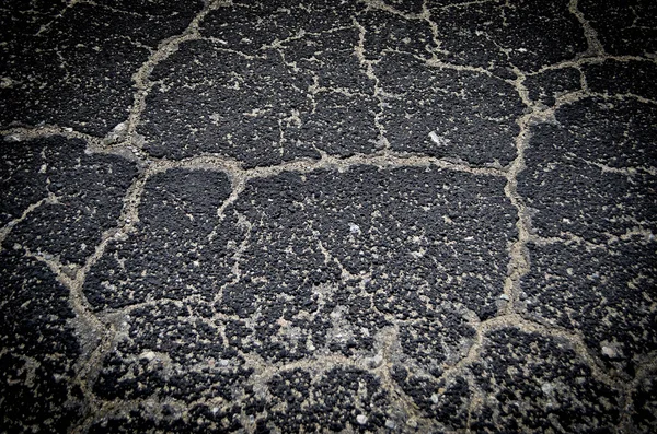 Cracked asphalt — Stock Photo, Image