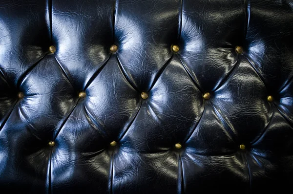 Buttoned leather background texture — Stock Photo, Image