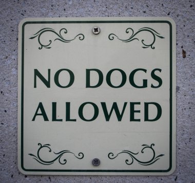 Köpekler imza atamaz.