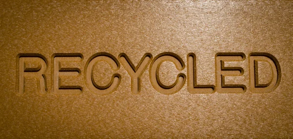 Recycled sign — Stock Photo, Image