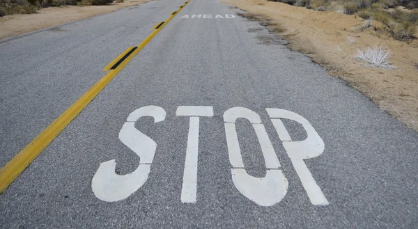 Značka stop — Stock fotografie