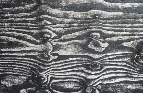 Black wood grain texture — Stock Photo, Image