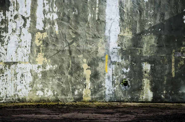Grunge-graue Wand — Stockfoto