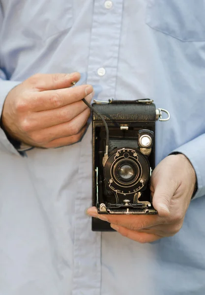 Vintage camera — Stockfoto