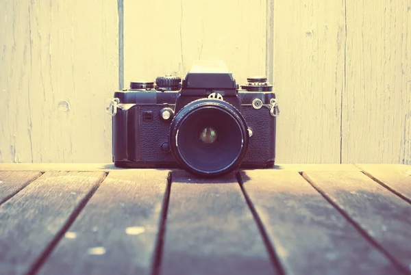 Винтажная камера — стоковое фото