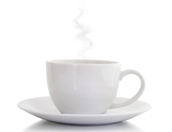 Iconica tazza bianca — Foto Stock