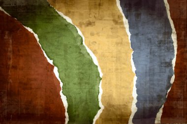 eski yırtık kağıt