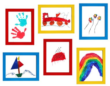 Child art clipart