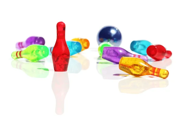 Miniature bowling — Stock Photo, Image