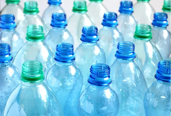 Empty water bottles — Stock Photo, Image