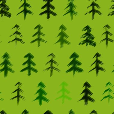 Noel ağaçları desen