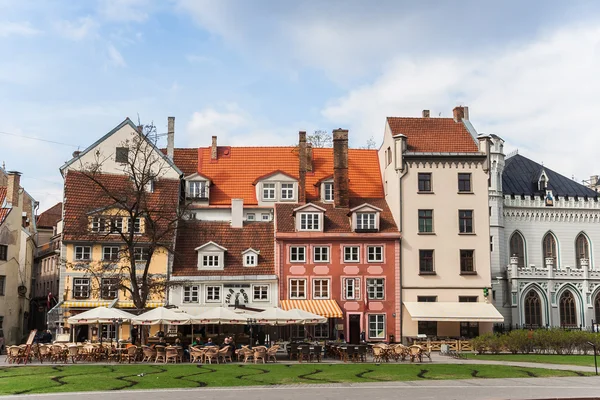 Plaza central de Riga — Foto de Stock