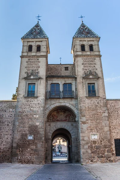 Toledo city gate — 스톡 사진