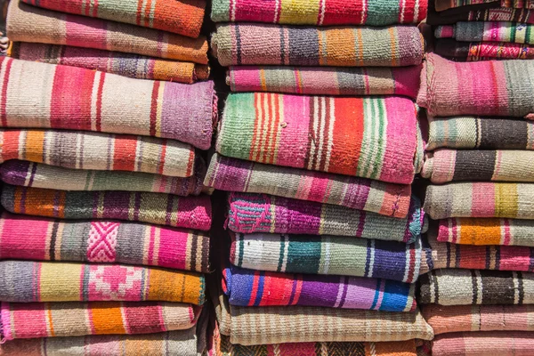 Woven blankets — Stock Photo, Image