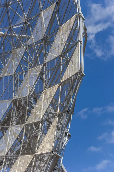 Detail of a radio telescope — Stock Photo, Image