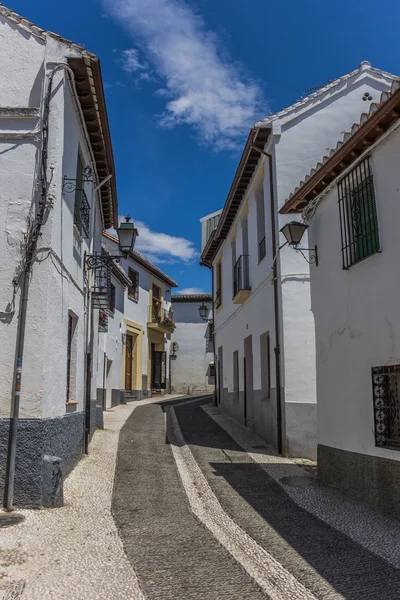 Smala albaicin gatan — Stockfoto