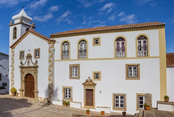 Portekiz Tarihi Marvao Kasabasındaki Espirito Santo Kilisesi — Stok fotoğraf