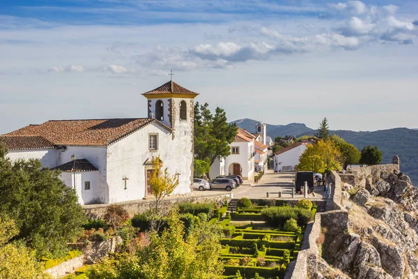 Igreja Santa Maria Topo Rocha Marvao Portugal — Fotografia de Stock