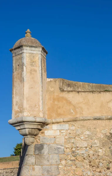 Torre Vigia Esquina Muralha Circundante Elvas Portugal — Fotografia de Stock