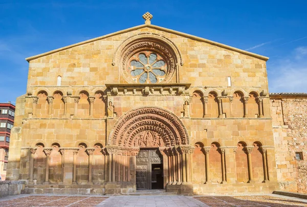 Frente Fachada Histórica Igreja Santo Domingo Soria Espanha — Fotografia de Stock