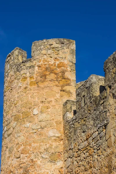 Torre Redonda Muralha Circundante Burgo Osma Espanha — Fotografia de Stock