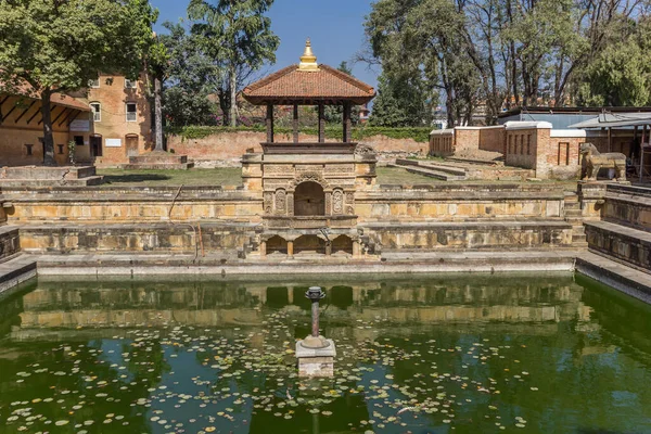 Bhandarkhal Zbiornik Wodny Historycznym Mieście Patan Nepal — Zdjęcie stockowe