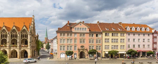 Панорама Старовинної Міської Площі Брауншвейг Німеччина — стокове фото