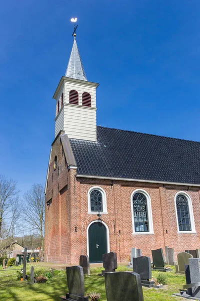 Tower Historic Church Oudemirdum Netherlands — Stockfoto