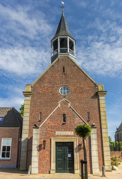 Frente Igreja Protestante Centro Tubbergen Holanda — Fotografia de Stock