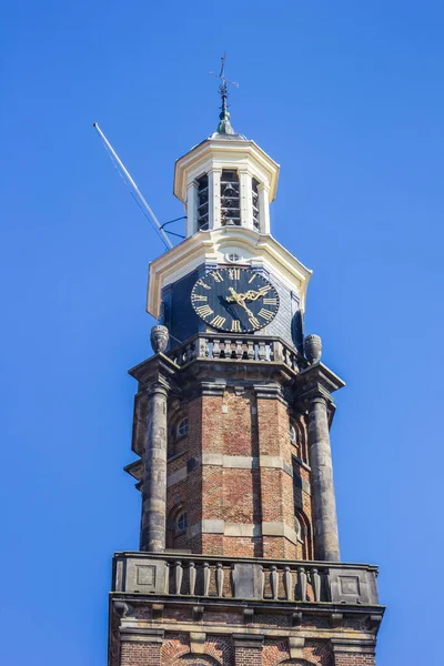 Toren Van Het Historische Wijnhuistorengebouw Zutphen Nederland — Stockfoto