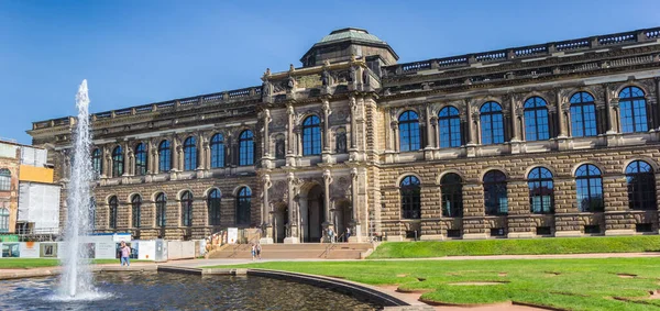 Panorama Över Det Historiska Zwinger Komplexet Dresden Tyskland — Stockfoto