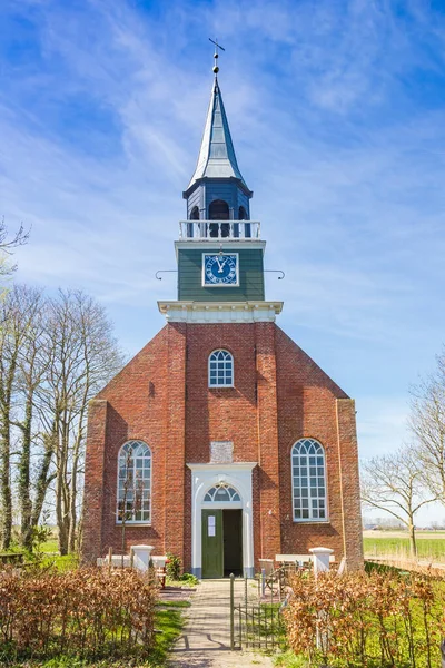 Front View Historic Reformed Church Klein Wetsinge Netherlands — Stockfoto