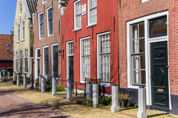 네덜란드 링겐에 집들의 — 스톡 사진