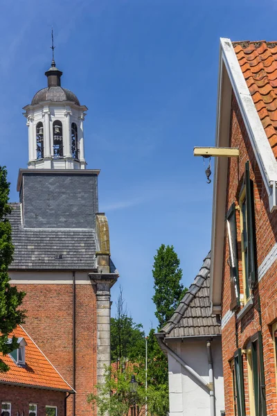 Toren Van Protestantse Kerk Ootmarsum Nederland — Stockfoto