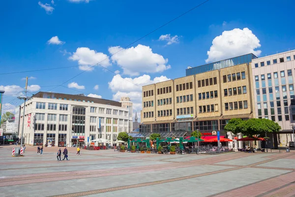 Restaurantes Tiendas Plaza Kennedy Essen Alemania — Foto de Stock