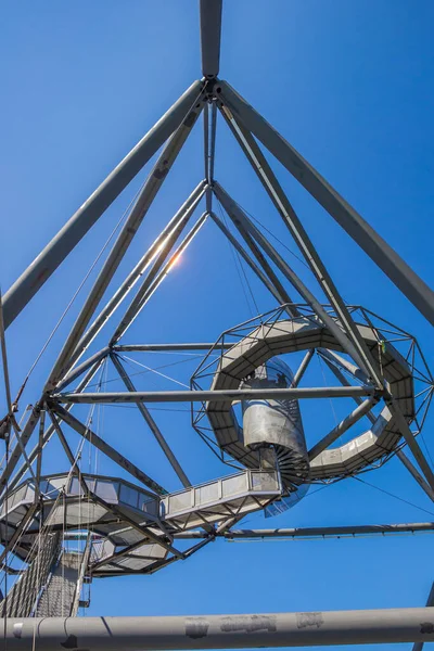 Circle Viewing Platforms Tetrahedron Bottrop Germany — Stock Photo, Image