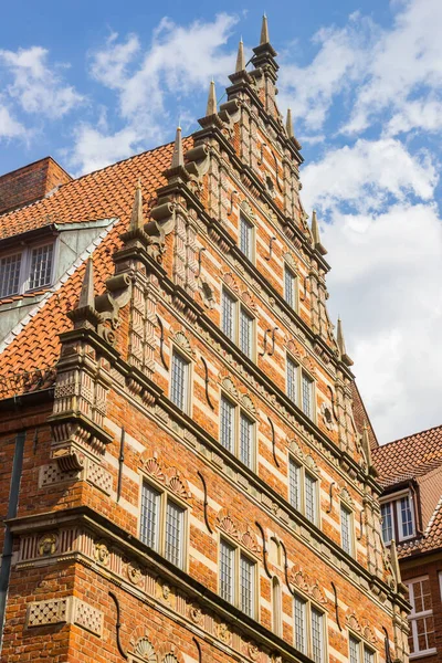 Facade Historic Weigh House Bremen Germany — Stock Photo, Image