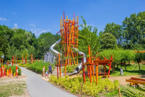 Parco Giochi Nel Parco Westfalen Dortmund Germania — Foto Stock